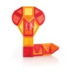 Магнітний конструктор Guidecraft PowerClix Solids, 94 деталі (G942321)