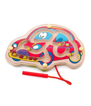 Магнітний лабіринт Viga Toys Машинка (5016321)