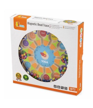 Магнітний лабіринт Viga Toys Годинник (5998021)