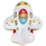 Музична розвивальна іграшка Hola Toys Літачок (6103)