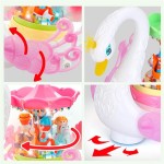 Музична іграшка Hola Toys Лебідь-карусель (536)