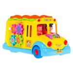 Музична розвивальна іграшка Hola Toys Шкільний автобус (79621)