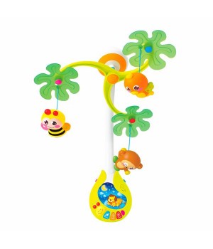 Музичний мобіль на ліжечко Hola Toys Веселий острів (818)