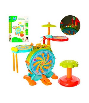 Музична іграшка Hola Toys Барабанна установка (666)