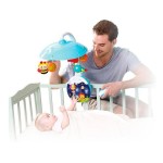 Музичний мобіль на ліжечко Hola Toys з проектором і пультом (1105)