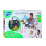 Музичний мобіль на ліжечко Hola Toys з проектором і пультом (1105)