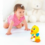 Музична іграшка Hola Toys Жовте каченя (808)