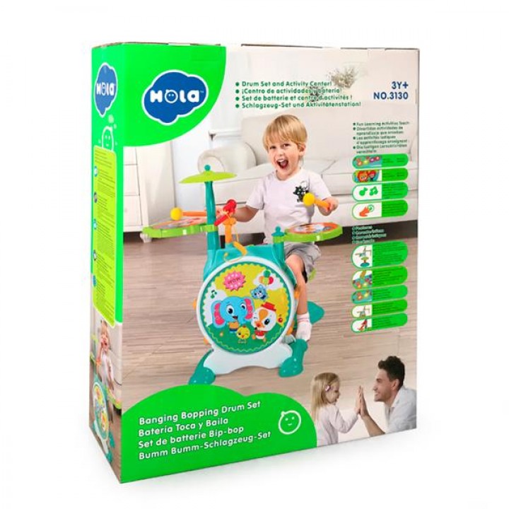 Музична іграшка Hola Toys Барабанна установка (3130)