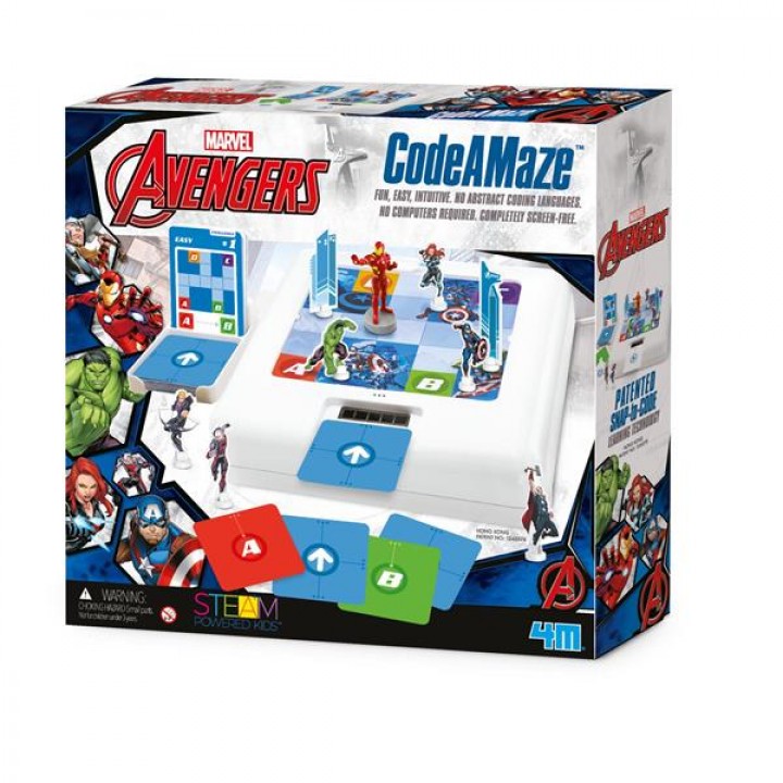 Набір для навчання дітей програмуванню 4M Disney Avengers Месники (00-06205)