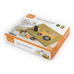 Набір для творчості Viga Toys Дерев'яна аплікація Будівельна техніка (5033621)