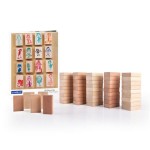 Набір дерев'яних блоків для малювання Guidecraft Block Play, 50 шт. (G6223)