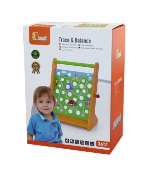 Дерев'яна гра Viga Toys Машинка в дорозі (5066421)