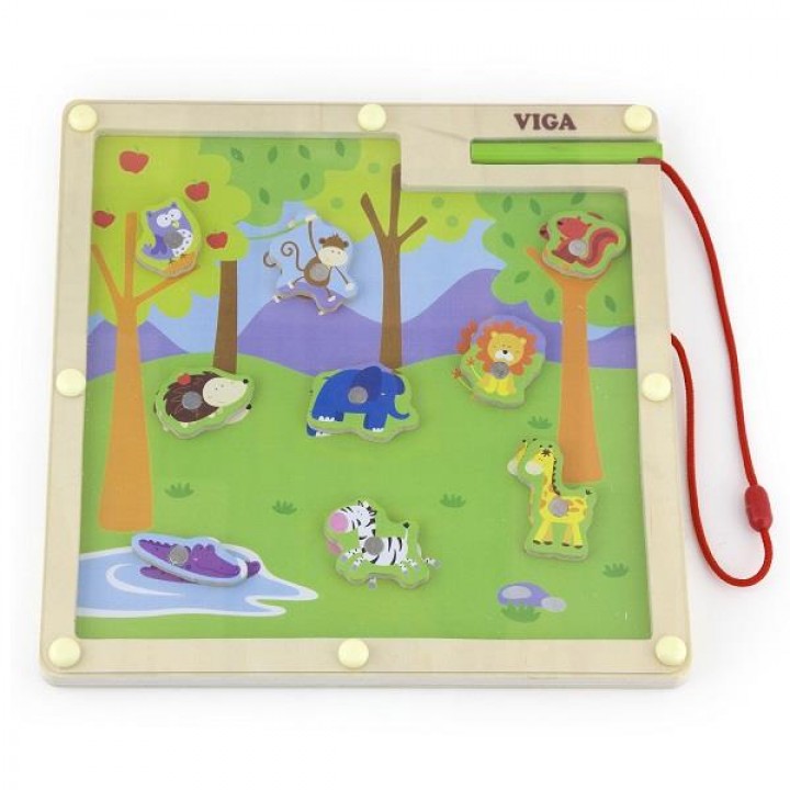 Магнітна настільна гра Viga Toys Джунглі (5019421)