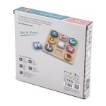 Дерев'яний пазл Viga Toys PolarB Фігури і звірята (44012)