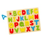 Дерев'яний пазл Viga Toys Англійський алфавіт, великі літери (5854321)