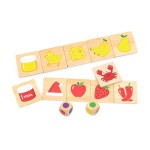 Дерев'яний пазл-гра Viga Toys Вивчаємо кольори (4450521)