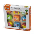 Дерев'яний пазл-сортер Viga Toys Фігури і звірята (5958521)