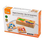 Магнітні пазли Viga Toys Транспорт, 32 ел. (50723FSC)21