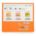 Дерев'яний міні-пазл Viga Toys Метелик, 4 ел. (5013621)