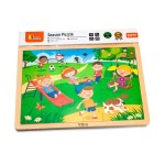 Дерев'яний пазл Viga Toys Времена года: весна, 24 ел. (5126921)