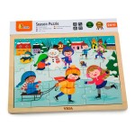 Дерев'яний пазл Viga Toys Времена года: зима, 24 ел. (51272)21