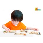 Логічний пазл Viga Toys Що до чого підходить, 24 ел. (5160821)