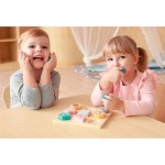 Дерев'яний пазл Viga Toys PolarB Фігури і звірята (44012)