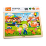 Дерев'яний пазл Viga Toys Времена года: осінь, 24 ел. (5127121)