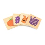 Дерев'яний пазл-гра Viga Toys Вивчаємо кольори (4450521)