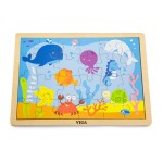 Дерев'яний пазл Viga Toys Океан, 24 ел. (5020021)