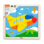 Дерев'яний пазл Viga Toys Літачок, 9 ел. (51447)21