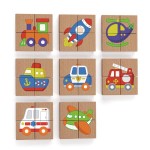Магнітні пазли Viga Toys Транспорт, 32 ел. (50723FSC)21
