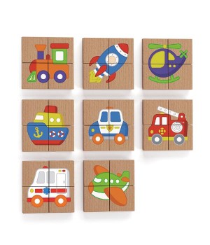 Магнітні пазли Viga Toys Транспорт, 32 ел. (50723FSC)21
