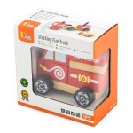 Дерев'яна пірамідка Viga Toys Пожежна машинка (5020321)