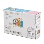 Дерев'яний сортер-пірамідка Viga Toys PolarB Звірята (44022)