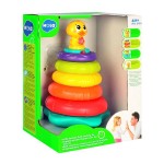 Музична пірамідка Hola Toys Каченя з підсвіткою (2101)
