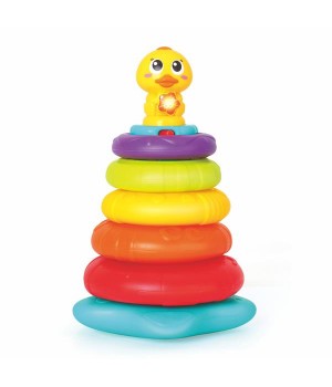 Музична пірамідка Hola Toys Каченя з підсвіткою (2101)