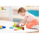 Дерев'яна пірамідка Viga Toys Шестерінки (596112121)