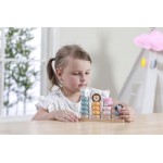 Дерев'яний сортер-пірамідка Viga Toys PolarB Звірята (44022)