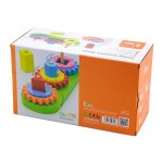 Дерев'яна пірамідка Viga Toys Шестерінки (596112121)