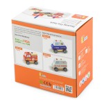 Дерев'яна пірамідка Viga Toys Пожежна машинка (5020321)
