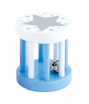 Дерев'яне брязкальце Viga Toys Зірочка, блакитний (5039521)