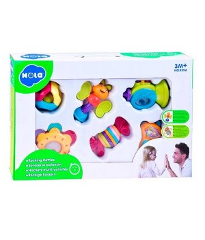 Набір брязкалець Hola Toys, 6 шт. (939A21)
