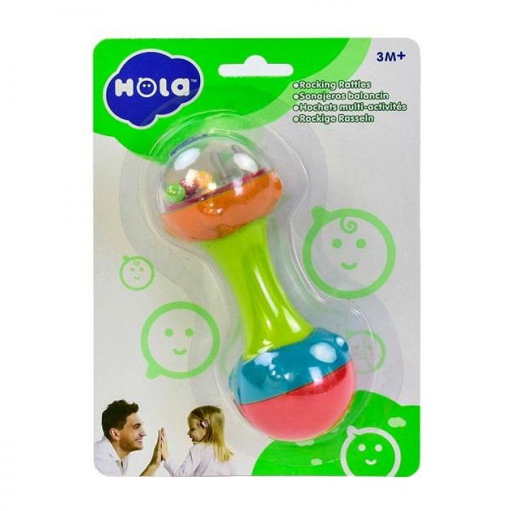 Брязкальце Hola Toys Гантелька (939-321)