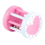 Дерев'яне брязкальце Viga Toys Сердечко, рожевий (5039621)