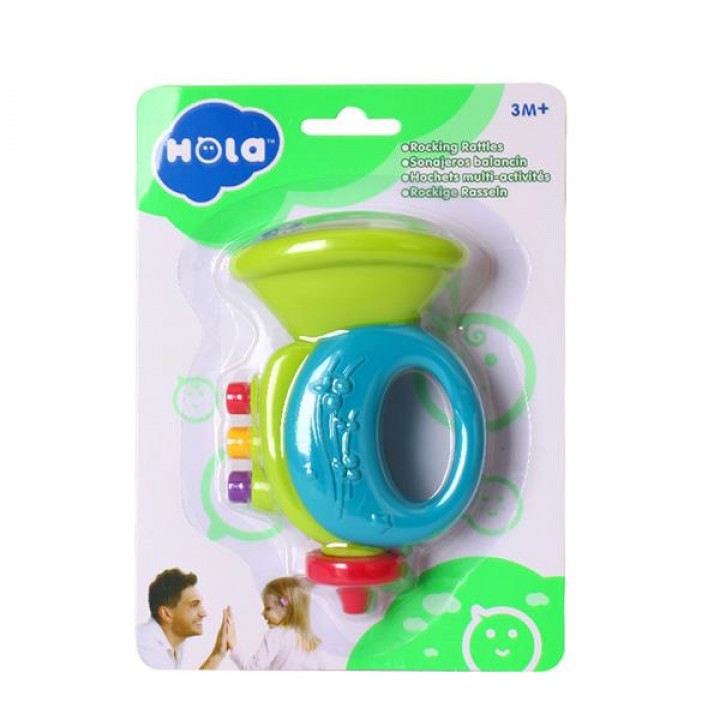 Брязкальце Hola Toys Музична труба (939-821)