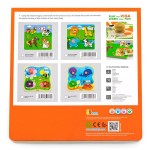 Дерев'яна рамка-вкладиш Viga Toys Комахи (501312121)