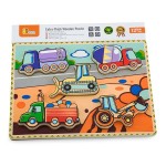 Дерев'яна рамка-вкладиш Viga Toys Спецмашини (56439)21