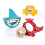 Дерев'яний сортер Guidecraft Manipulatives Транспорт (G674121)