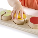 Дерев'яний пазл-сортер Guidecraft Manipulatives Сектори круга (G673921)